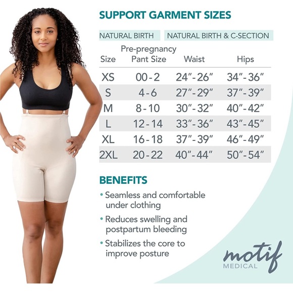 motif medical Intimates & Sleepwear Postpartum Recovery Support